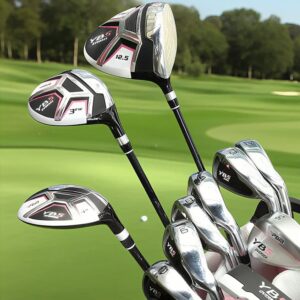 PGM YB5 Women's Complete Beginner & Intermediate Golf Set (11 clubs + stand bag + 3 head covers)